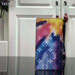 Louis Vuitton LV Unisex Brazza Wallet Monogram Sunset Coated Canvas Cowhide Leather - immagine 4