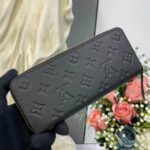 Louis Vuitton LV Unisex Clémence Wallet Black Monogram Empreinte Embossed Supple Grained Cowhide - Image 2