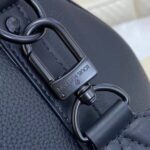 Louis Vuitton LV Unisex Keepall Bandouliere 40 Black Cowhide Leather – Image 8