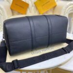 Louis Vuitton LV Unisex Keepall Bandouliere 40 Black Cowhide Leather – Image 5