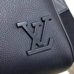 Louis Vuitton LV Unisex Keepall Bandouliere 40 Black Cowhide Leather – Image 7