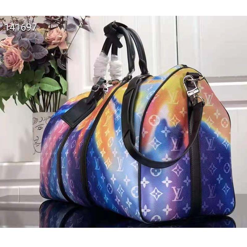 Louis Vuitton Sunset Canvas Keepall 50