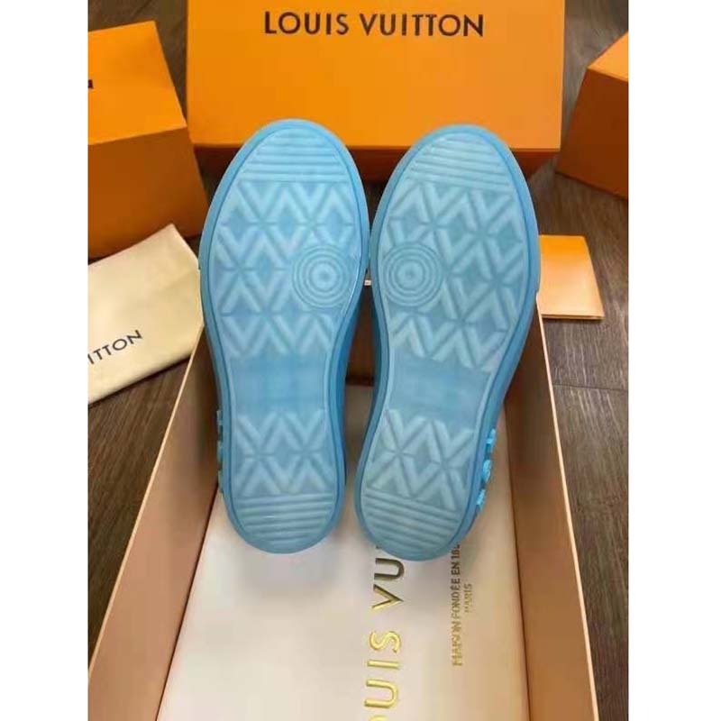 Louis Vuitton Men's LV Ollie Sneakers Limited Edition Distorted Damier and  Leather