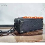 Louis Vuitton LV Unisex Mini Soft Trunk Bag Black Cowhide Leather - Image 5
