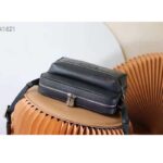 Louis Vuitton LV Unisex Outdoor Bumbag Black Taiga Cowhide Leather Monogram Eclipse Coated Canvas - Bild 4