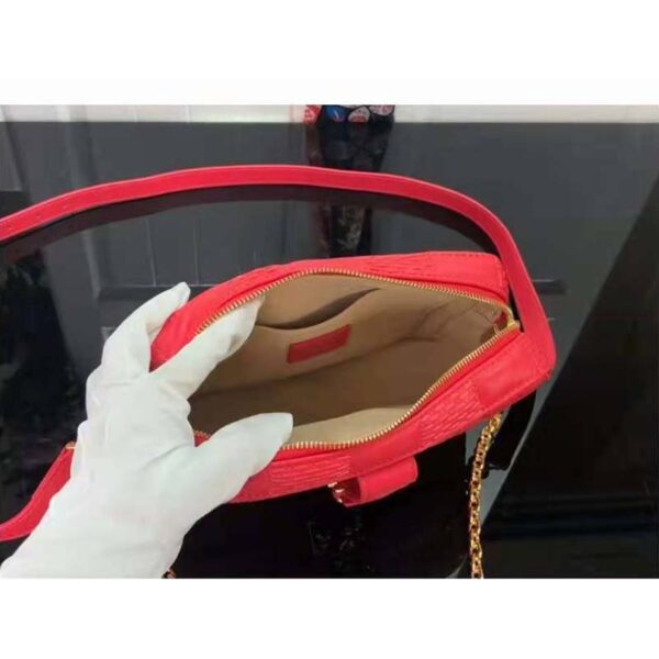 Louis Vuitton LV Unisex Troca PM Handbag Pink Damier Quilt Lambskin Calfskin (10)
