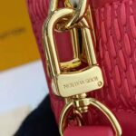 Louis Vuitton LV Women Troca PM Handbag Pink Damier Quilt Lambskin S-Lock Double Zip - Image 15