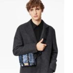 Louis Vuitton LV Unisex Trunk Slingbag Ocean Blue Damier Salt Canvas Cowhide Leather – Bild 12