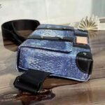 Louis Vuitton LV Unisex Trunk Slingbag Ocean Blue Damier Salt Canvas Cowhide Leather – Bild 3