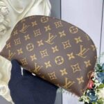 Louis Vuitton LV Women Cosmetic Pouch GM Coated Canvas Cowhide Leather - Image 8