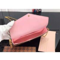 Louis Vuitton LV Women Félicie Pochette Damier Ebene Coated Canvas Pink Monogram Flowers