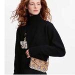 Louis Vuitton LV Women Félicie Strap Go Pochette Arizona Beige Crème Monogram Coated Canvas - Image 16