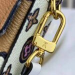 Louis Vuitton LV Women Félicie Strap Go Pochette Arizona Beige Crème Monogram Coated Canvas - Image 15