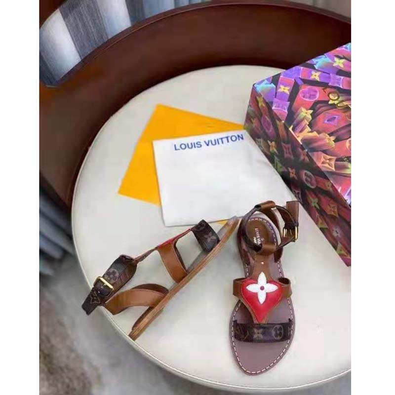 WMNS) LOUIS VUITTON LV Horizon Sports sandals 'Brown' 1A4XSZ - KICKS CREW