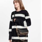 Louis Vuitton LV Women Multi Pochette Accessoires Black Embossed Supple Grained Cowhide Leather - Image 11