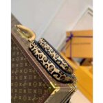 Louis Vuitton LV Women Multi Pochette Accessoires Black Embossed Supple Grained Cowhide Leather - Image 5