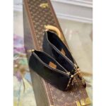 Louis Vuitton LV Women Multi Pochette Accessoires Black Embossed Supple Grained Cowhide Leather - Image 6