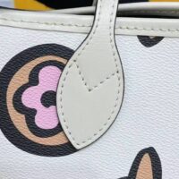 Louis Vuitton LV Women Neverfull MM Tote Cream Monogram Coated Canvas