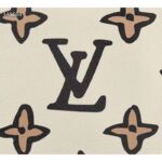 Louis Vuitton LV Women Neverfull MM Tote Cream Monogram Coated Canvas Cowhide Leather – Bild 8