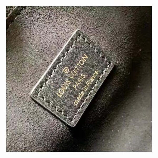 Louis Vuitton LV Women On My Side MM Tote Black Twist Calfskin Monogram Nappa Softy Leather (9)
