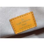 Louis Vuitton LV Women On My Side PM Tote Bag Summer Gold Orange Perforated Calf Leather – Image 9