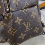 Louis Vuitton LV Unisex Palm Springs Mini Monogram Coated Canvas Textile Lining - immagine 7