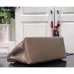 Louis Vuitton LV Women Petit Palais Handbag Tourterelle Crème Embossed Grained Cowhide Leather - Image 4