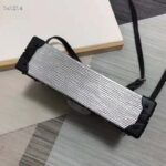 Louis Vuitton LV Women Petite Malle Handbag Silver Epi Grained Cowhide Leather - immagine 4