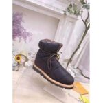 Louis Vuitton LV Women Pillow Comfort Ankle Boot Black Nylon Down Interior - Image 2