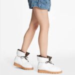 Louis Vuitton LV Women Pillow Comfort Ankle Boot White Nylon Down Interior - immagine 12