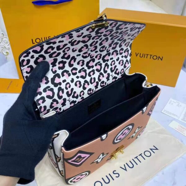 Louis Vuitton LV Women Pochette Métis Handbag Arizona Beige Monogram Coated Canvas Cowhide (13)