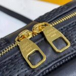 Louis Vuitton LV Women Troca PM Handbag Glacier Black Damier Quilt Lambskin - Image 11