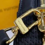 Louis Vuitton LV Women Troca PM Handbag Glacier Black Damier Quilt Lambskin - Image 13