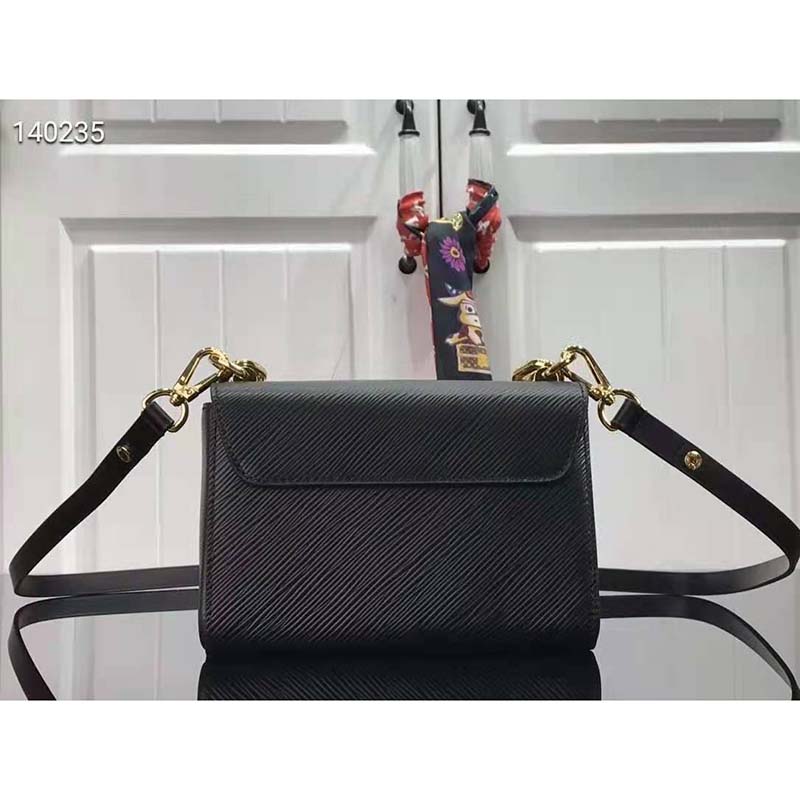 Buy Louis Vuitton Twist MM Epi LV Logo Leather Chain Shoulder Bag M50282  Black Ladies - Black from Japan - Buy authentic Plus exclusive items from  Japan