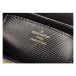 Louis Vuitton LV Women Twist MM Handbag Black Epi Grained Leather – Image 9
