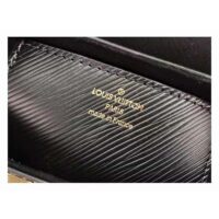 Louis Vuitton LV Women Twist MM Handbag Black Epi Grained Leather