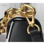 Louis Vuitton LV Women Twist MM Handbag White Epi Smooth Grained Leather – Image 8