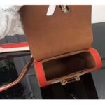 Louis Vuitton LV Women Twist PM Handbag Red Embroidered Canvas Calf Leather – Bild 5