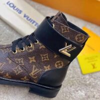 Louis Vuitton LV Women Wonderland Flat Ranger Patent Monogram Canvas LV Twist Buckle