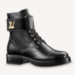 Louis Vuitton LV Damen Wonderland Ranger Glattes Kalbsleder LV Drehschnalle