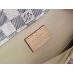 Louis Vuitton Unisex Artsy MM Damier Azur Coated Canvas Natural Cowhide Leather – Bild 11