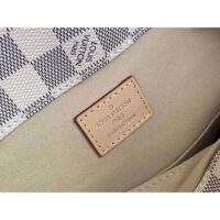 Louis Vuitton Unisex Artsy MM Damier Azur Coated Canvas Natural Cowhide Leather