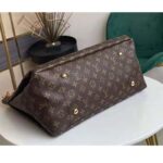 Louis Vuitton Unisex Artsy MM Monogram Coated Canvas Natural Cowhide Leather – Bild 5