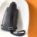 Louis Vuitton Unisex Avenue Sling Bag Coated Damier Graphique Canvas Textile Lining – Image 3