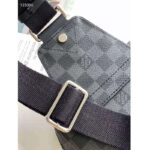 Louis Vuitton Unisex Avenue Sling Bag Coated Damier Graphique Canvas Textile Lining – Image 8