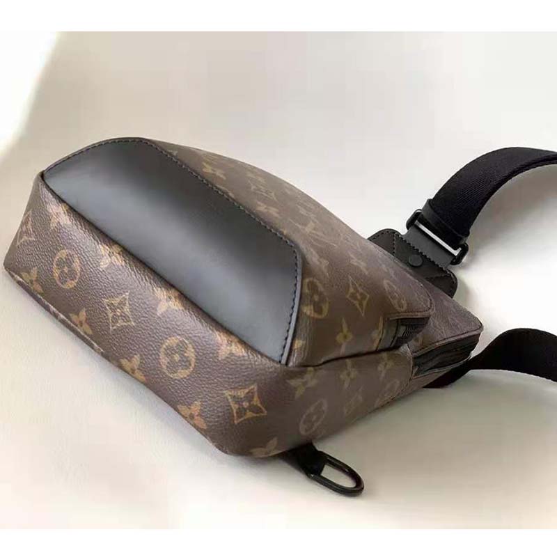 Louis Vuitton Monogram Macassar Avenue Sling Bag Unisex