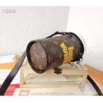 Louis Vuitton Unisex Coffee Cup Pouch Vintage Monogram Coated Canvas Cowhide Leather - immagine 4