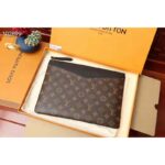 Louis Vuitton Unisex Daily Pouch Monogram Coated Canvas and Cowhide Leather - Imagen 2