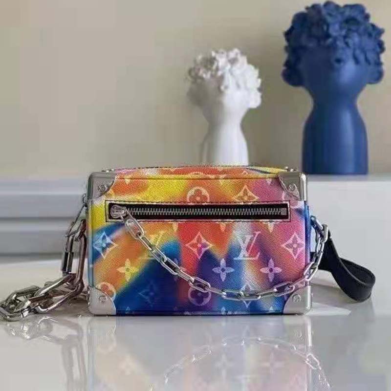 Louis Vuitton - Authenticated Soft Trunk Mini Bag - Leather Multicolour for Men, Never Worn