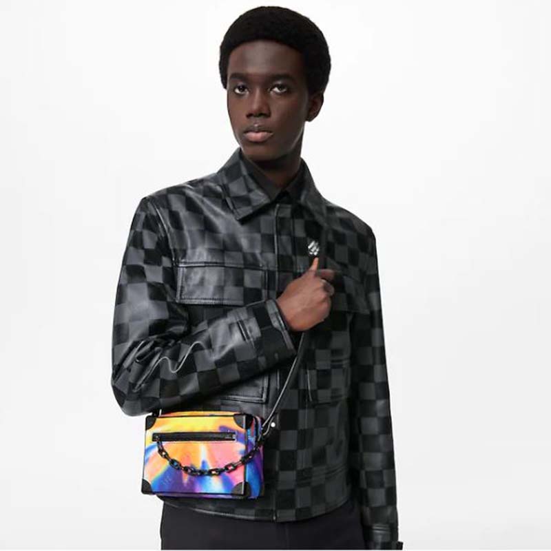 Louis Vuitton Mini Soft Trunk Sunset Monogram Multicolor pour hommes